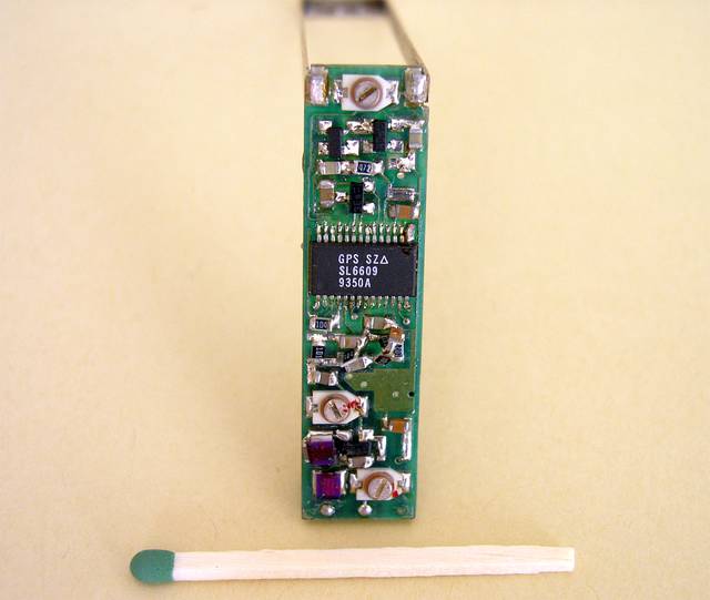 The front view of the pager receiver - ZERO IF - 1993, Elboxrf